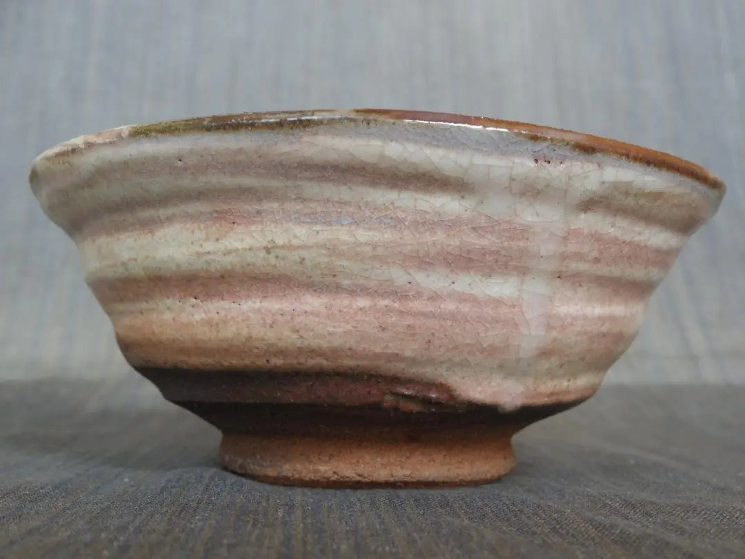 Yamada Kato "Teacher: Kato Tanjiro"★Brushed Eye Tea Bowl★Colle box・Cloth