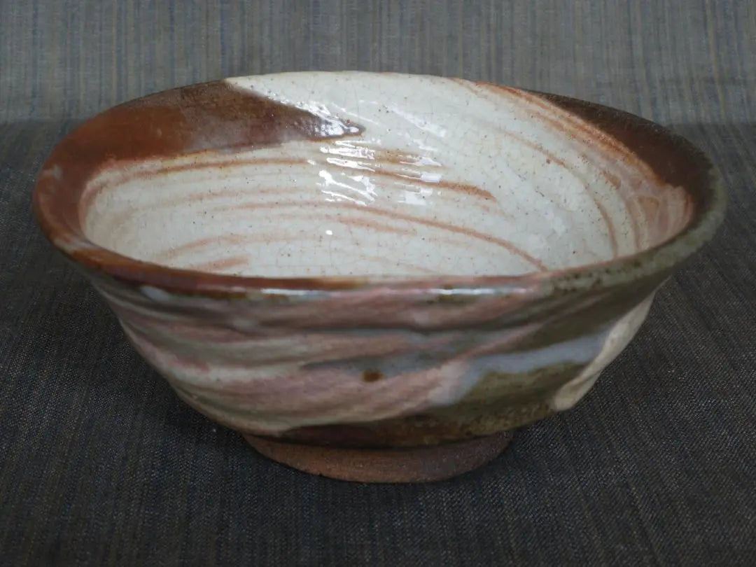 Yamada Kato "Teacher: Kato Tanjiro"★Brushed Eye Tea Bowl★Colle box・Cloth