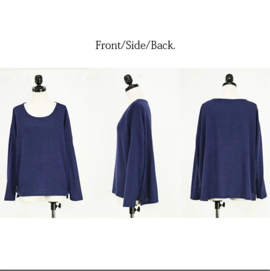 Andight Drop Shoulder Loose Wide Pullover | アンドイット ドロップショルダーゆったりワイドプルオーバー