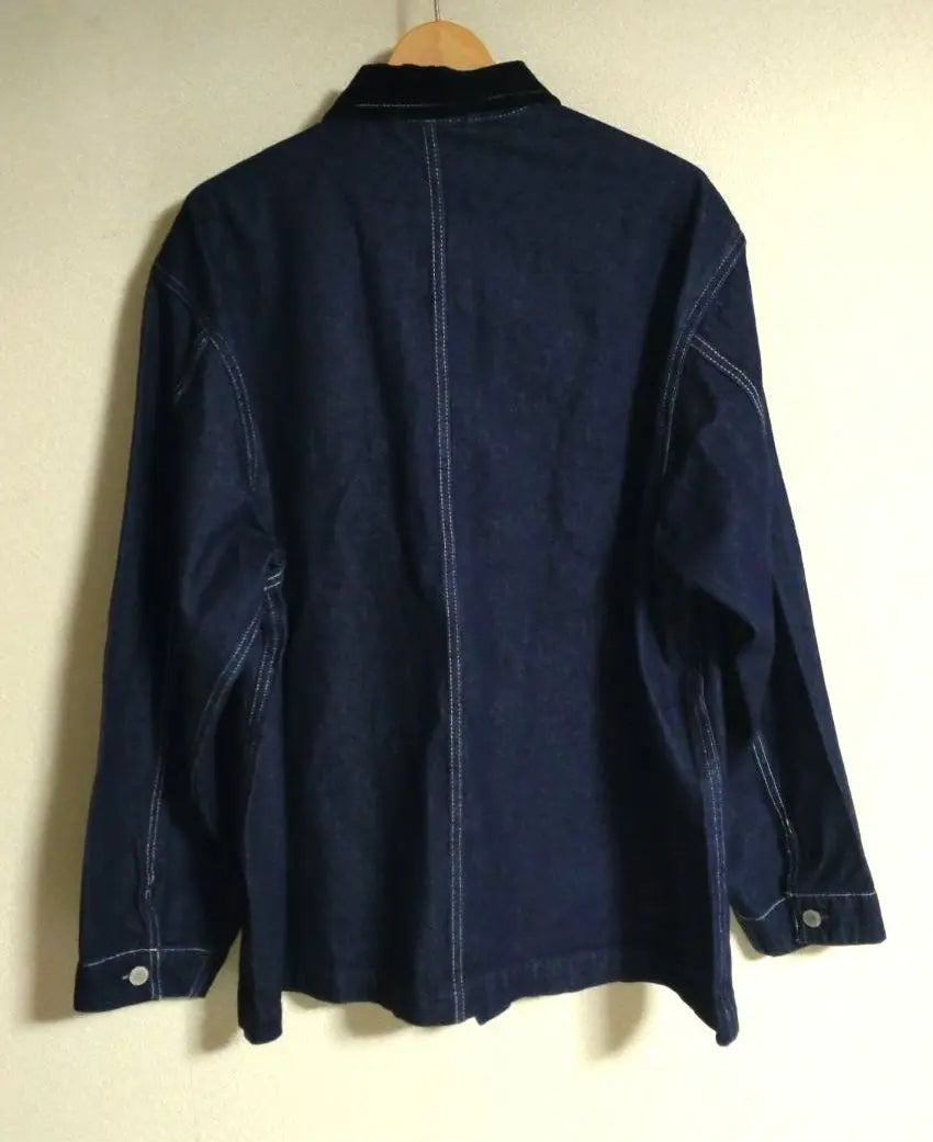 [New tag included] GU Men's GU Coverall Jacket Navy L