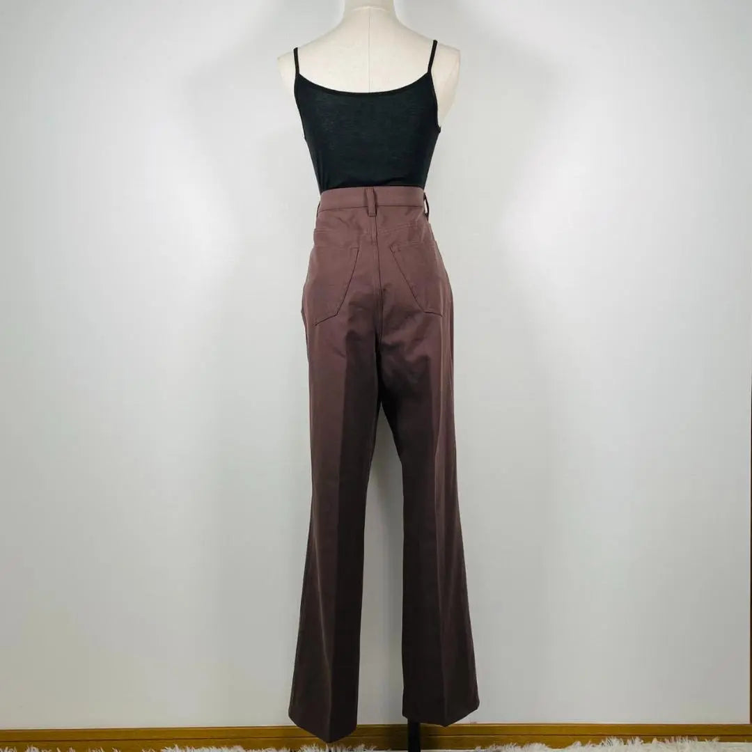 [Large size] Simple Life Cotton Blend Zipper Fry Slacks