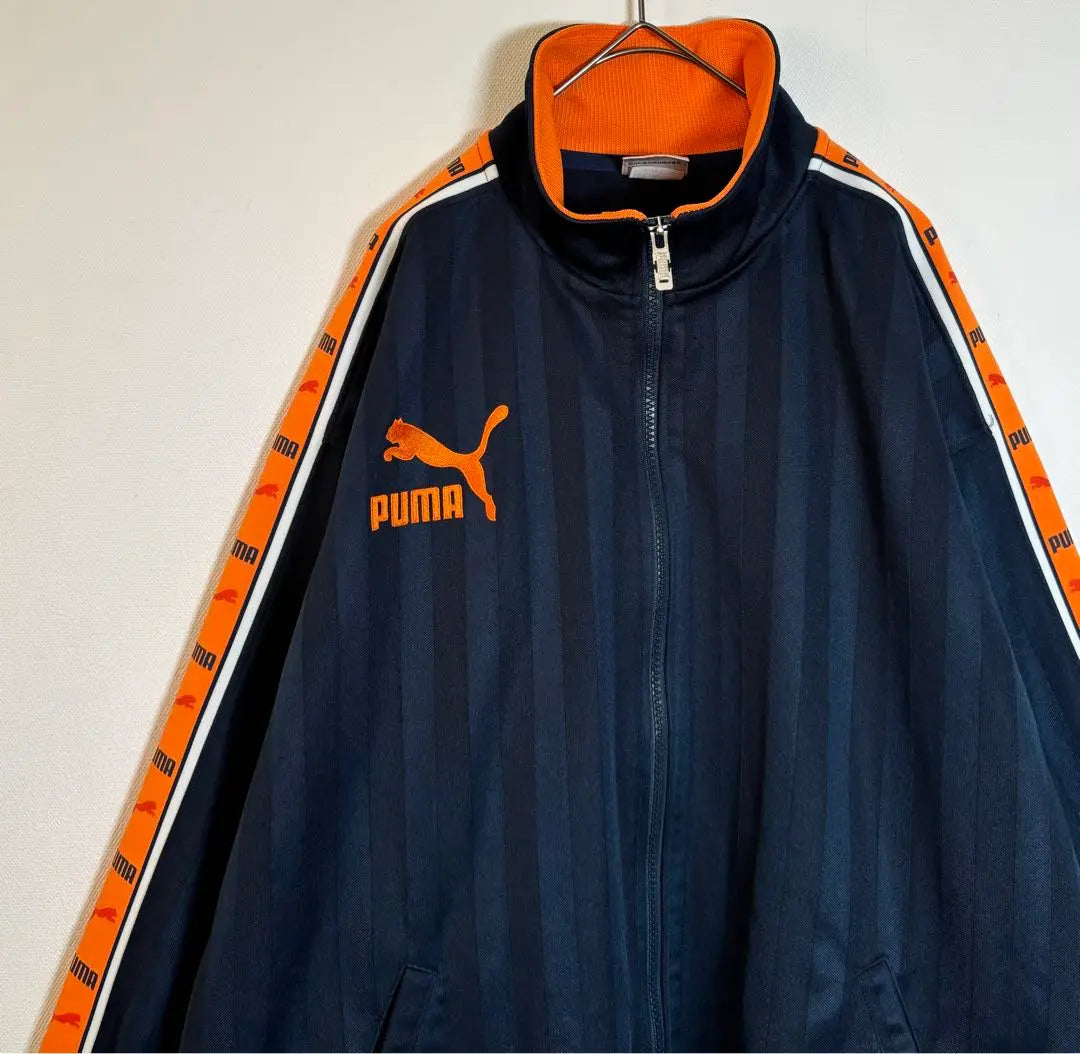 PUMA Embroidered logo Back print Sideline Track jacket