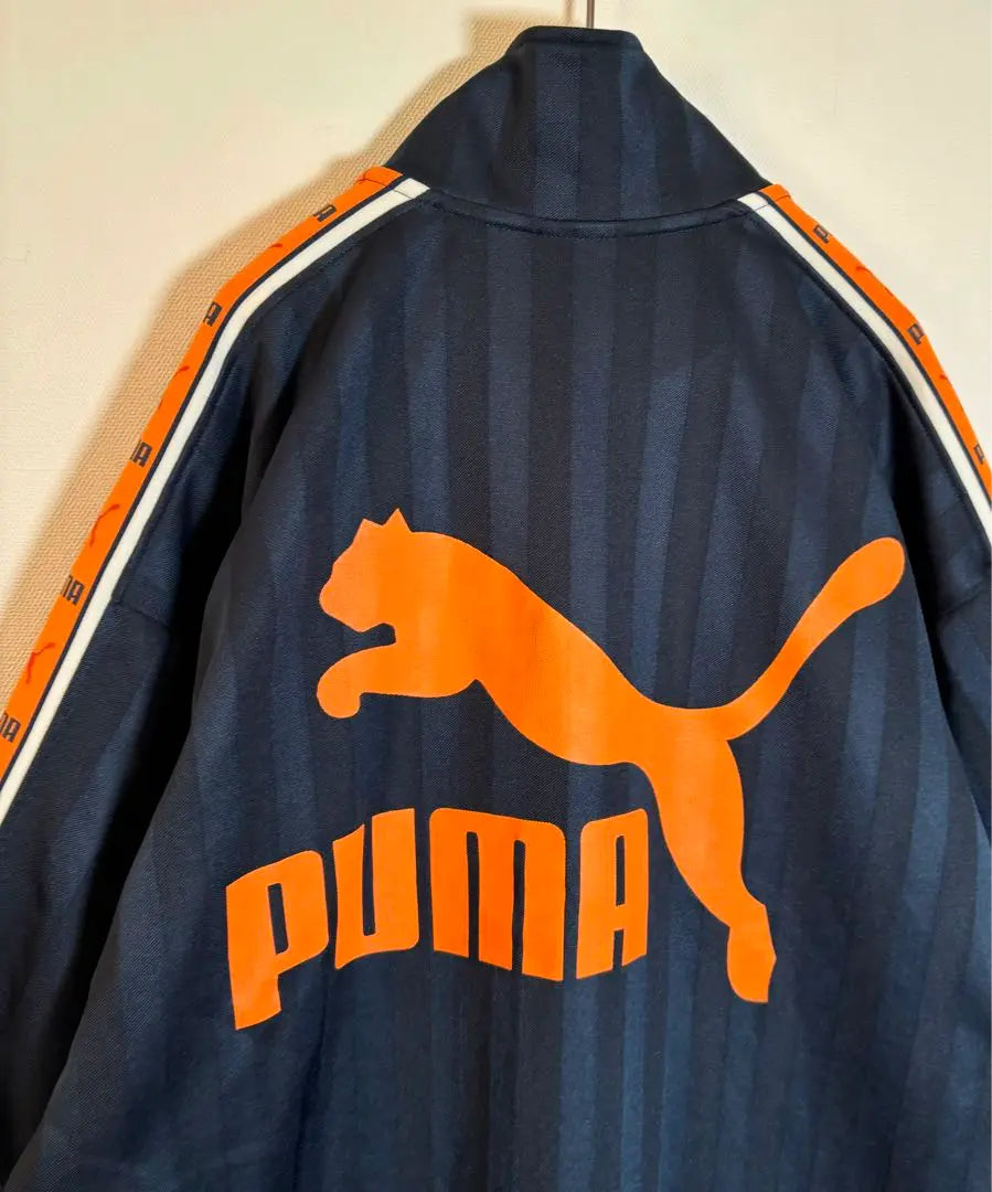 PUMA Embroidered logo Back print Sideline Track jacket