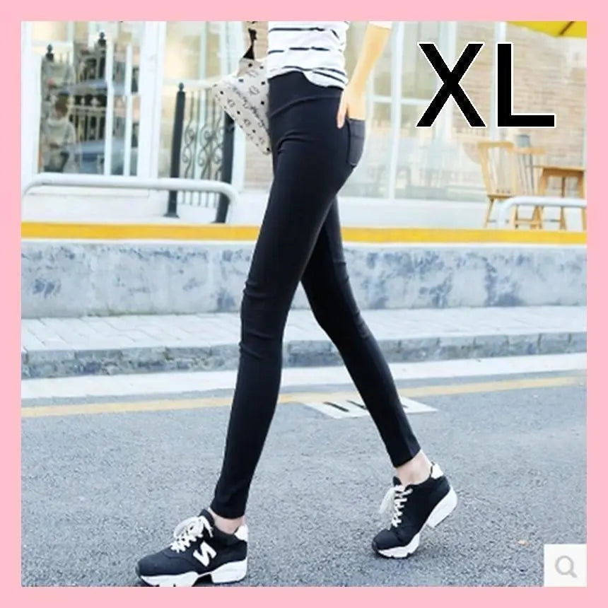 Super beautiful legs! Leggings pants, black, denim, beautiful legs pants, stretch, XL