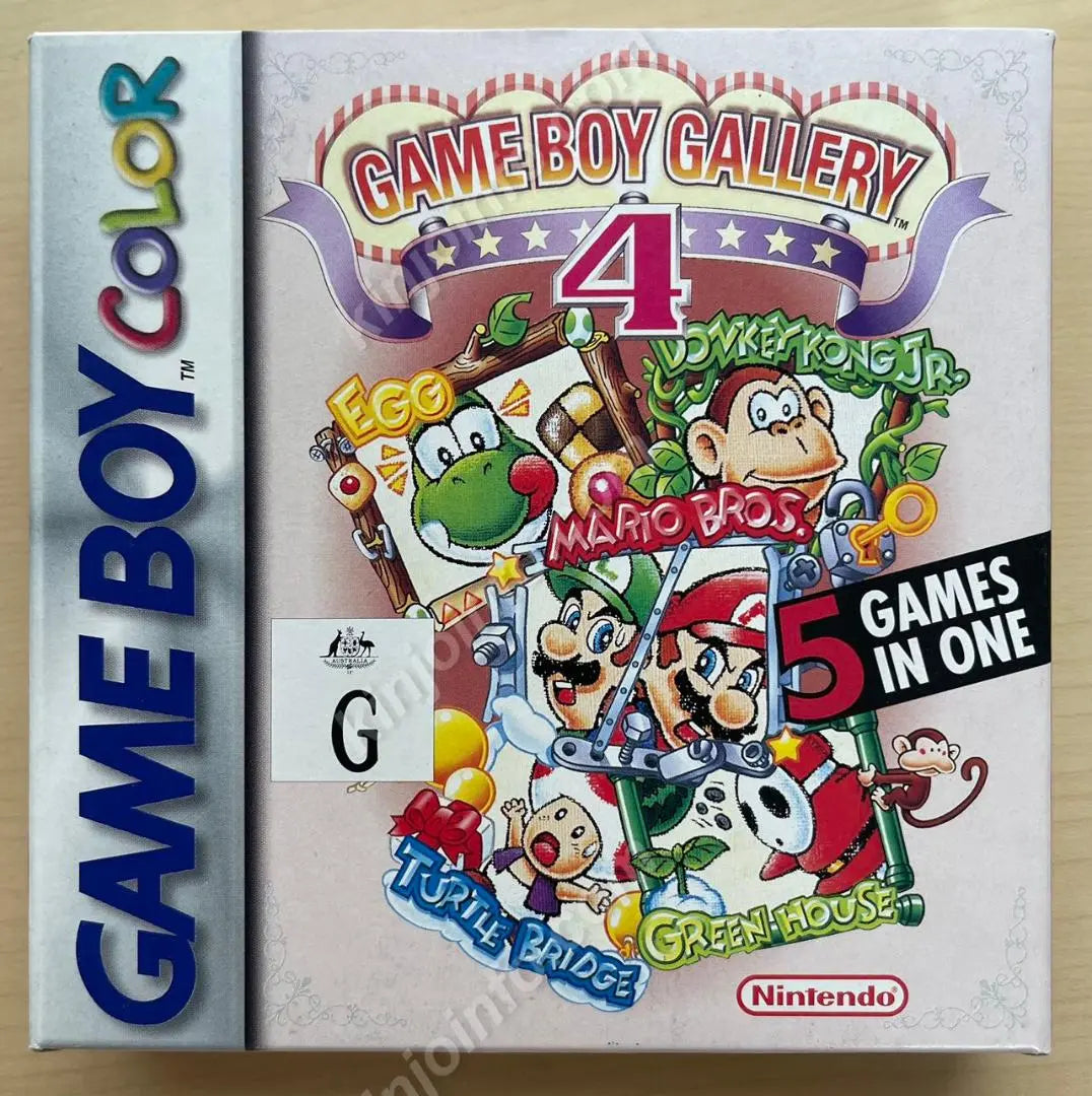 Game Boy Gallery 4 [Edición australiana de GBC sin usar]