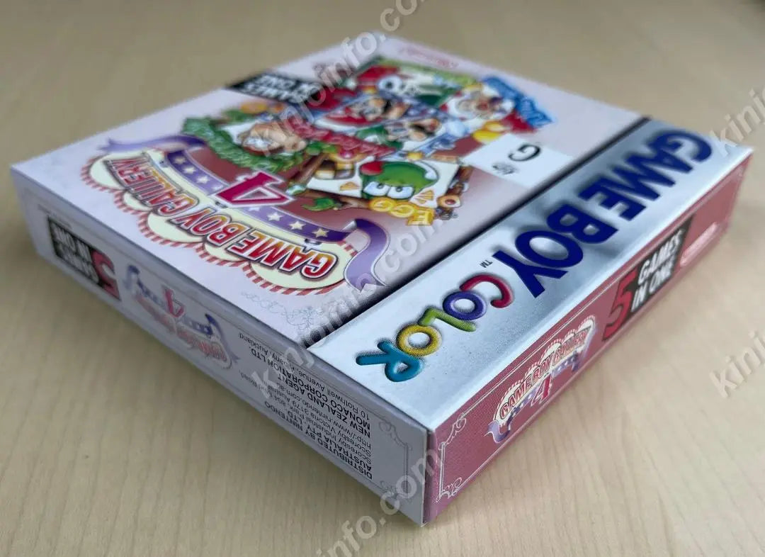 Game Boy Gallery 4 [Edición australiana de GBC sin usar]