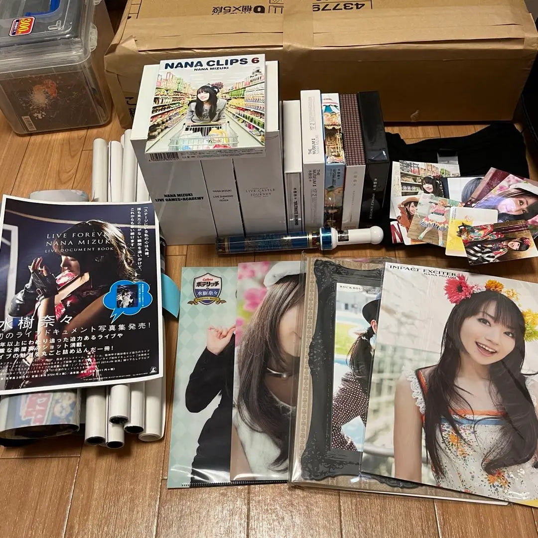 Conjunto de ventas a granel de productos Nana Mizuki | 水樹奈々グッズまとめ売りセット