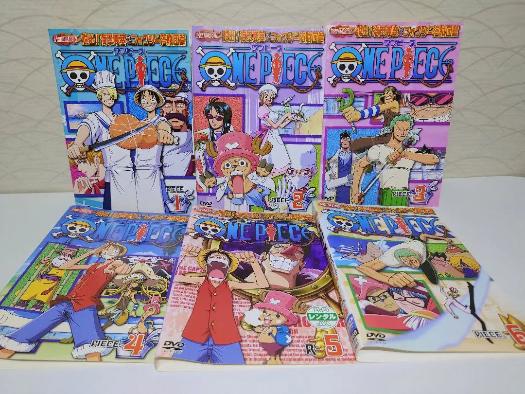 One Piece DVD "11 Total Discs" 7th Escape! Navy Fortress & Foxy Pirates Edition