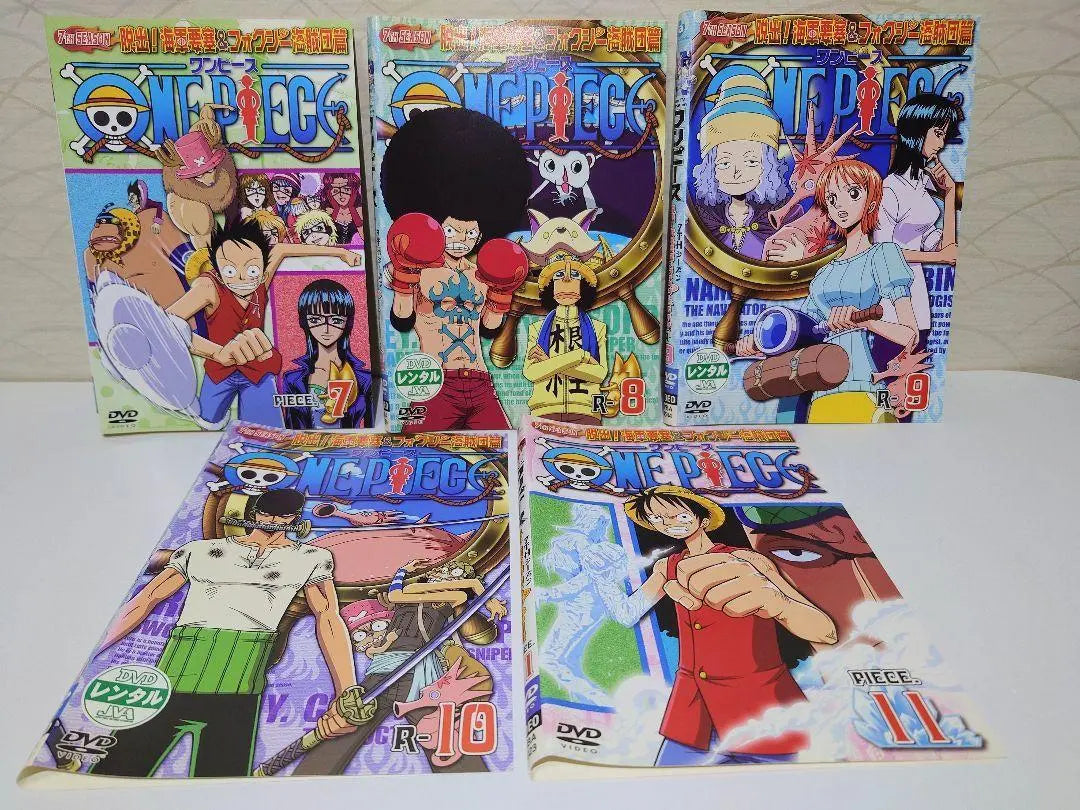 One Piece DVD "11 Total Discs" 7th Escape! Navy Fortress & Foxy Pirates Edition