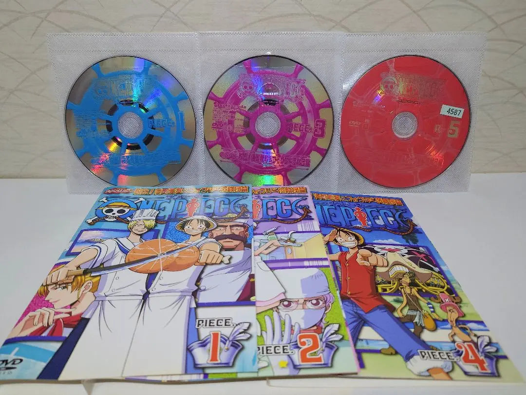 One Piece DVD "11 Total Discs" 7th Escape! Navy Fortress & Foxy Pirates Edition