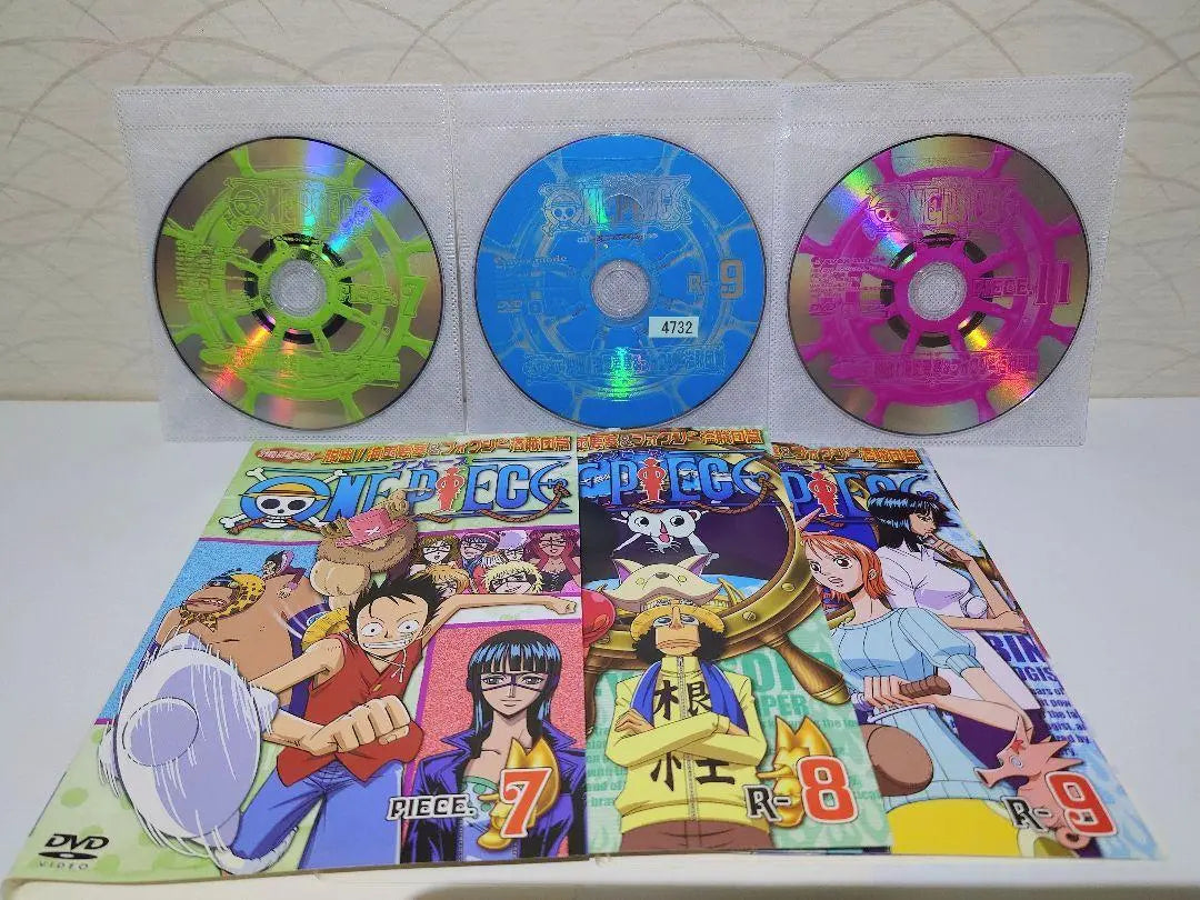 One Piece DVD "11 Total Discs" 7th Escape! Navy Fortress & Foxy Pirates Edition