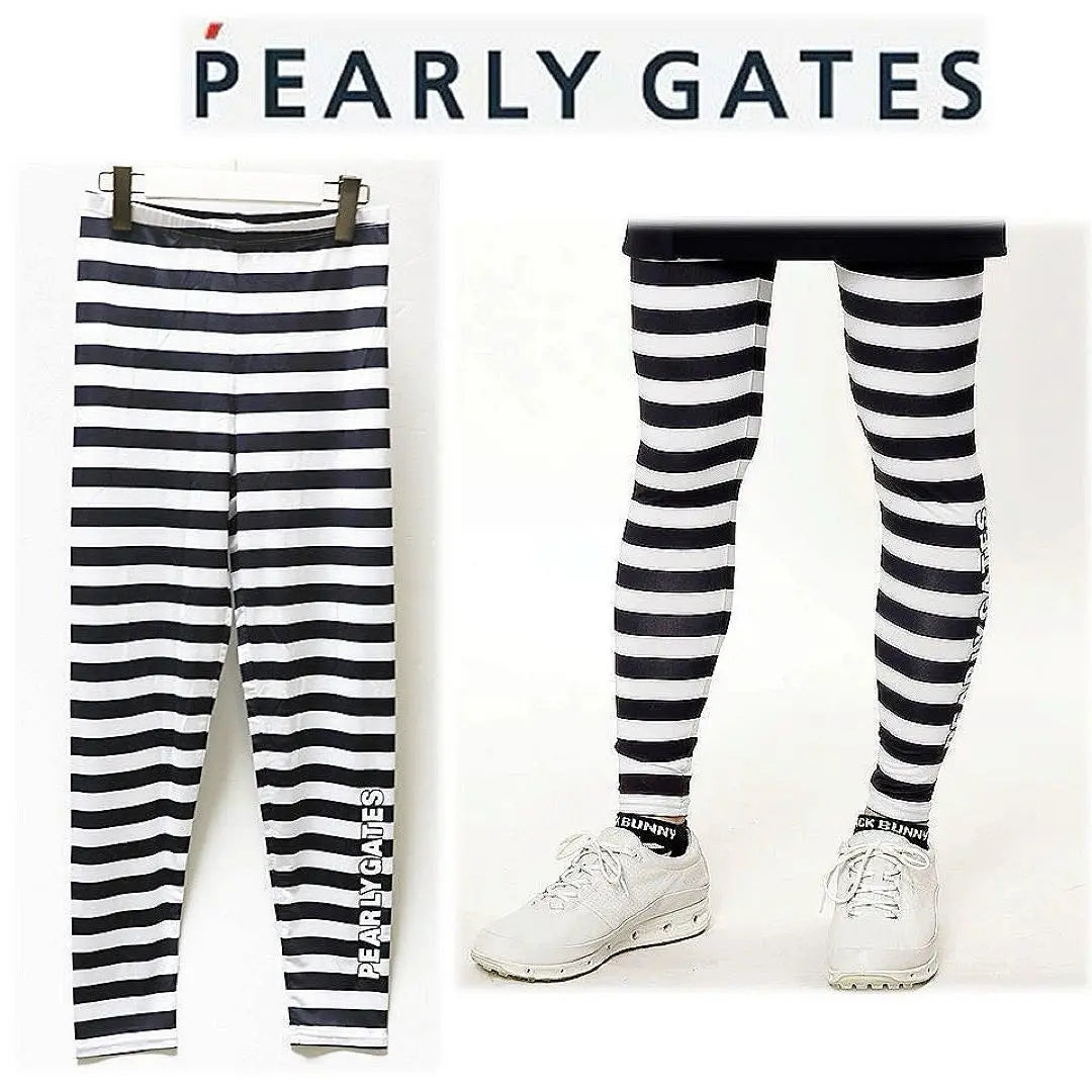 [Pearly Gates] New Stretch 10/Length Leggings Tights Golf Wear F