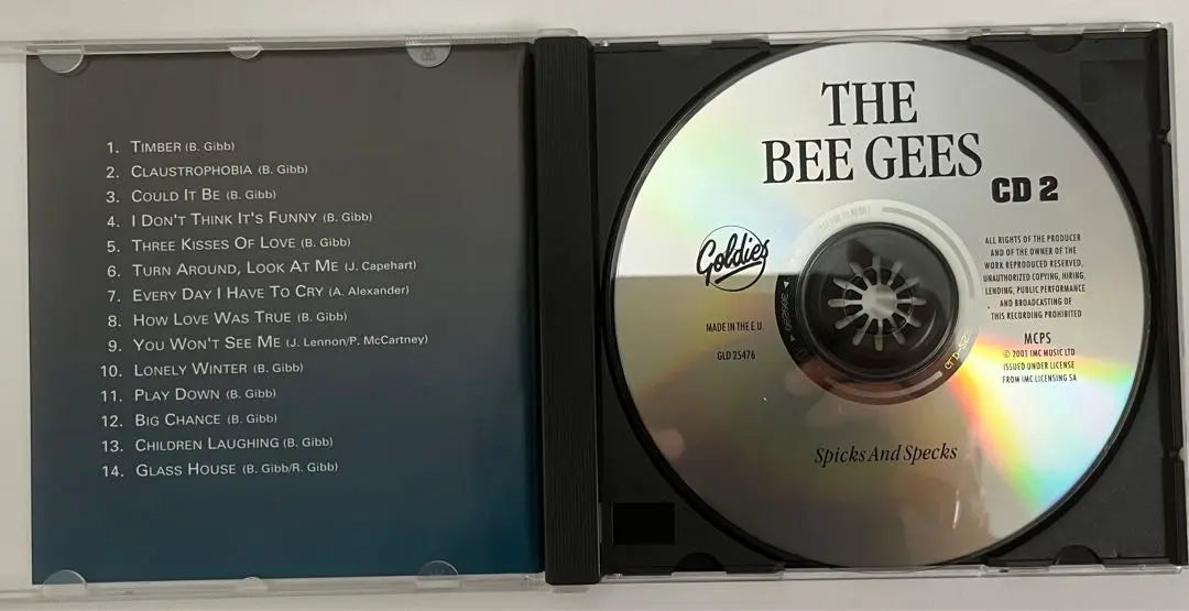 ★Bee Gees★2 mejores LP 24 canciones ➕3 CD 39 canciones