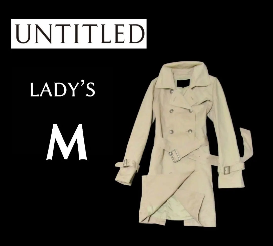 Ladies M ◇ UNTITLED ◇ Trench coat