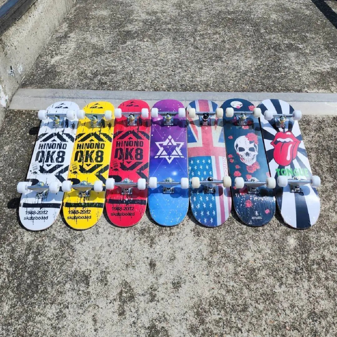 ★Precio popular y especial★Producto terminado Skateboarding Skateboarding ABEC7 Introducción a la bandera nacional | ★人気＆特価★完成品 スケートボード スケボー ABEC7 入門 国旗