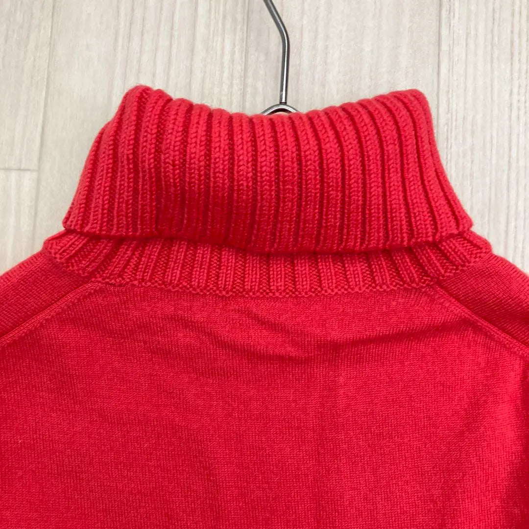 ◆ UNTITLED Turtleneck Rib Knit Short Sleeve 2