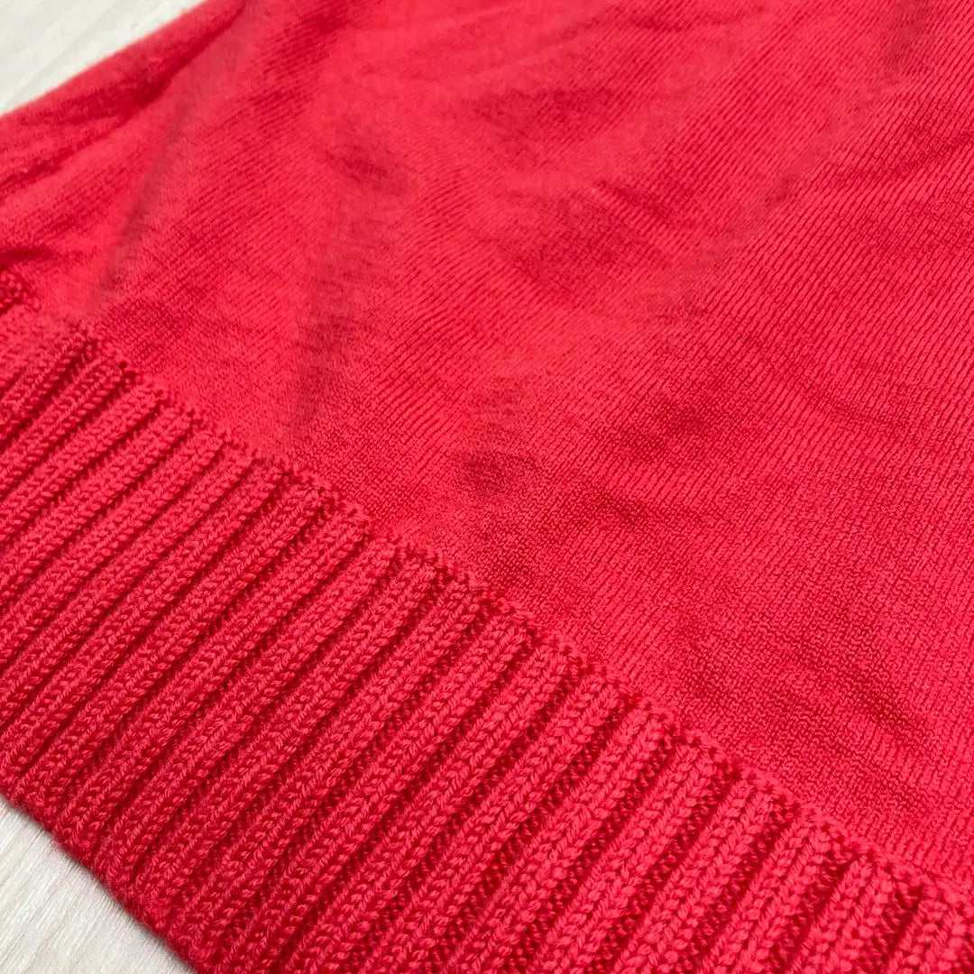 ◆ UNTITLED Turtleneck Rib Knit Short Sleeve 2