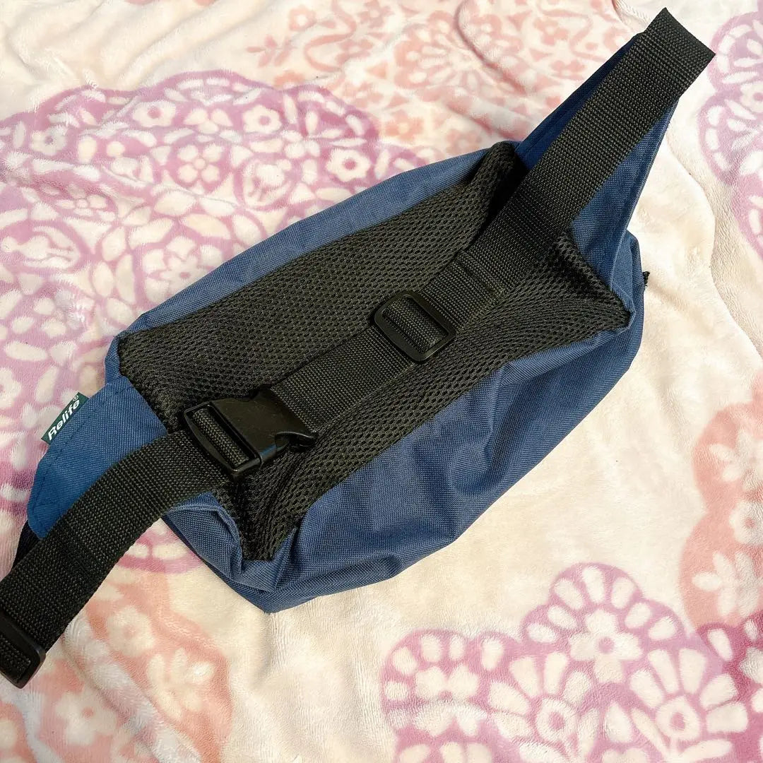 Body Bag Navy Waist Pouch diagonal for both men and women | ボディバッグ　ネイビー　ウエストポーチ　男女兼用　斜めがけ