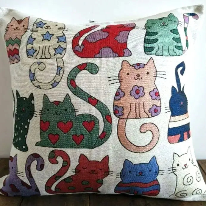 ★NEW★Turkey cushion cover (cat) | ★NEW★トルコ製クッションカバー（猫）