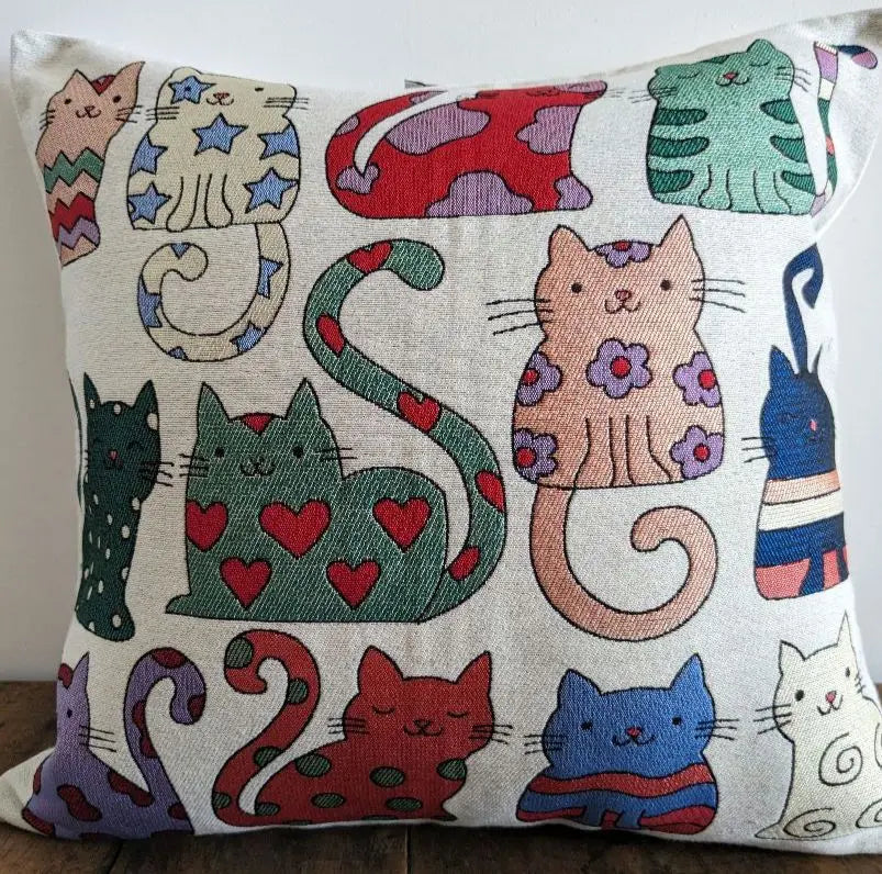 ★NEW★Turkey cushion cover (cat) | ★NEW★トルコ製クッションカバー（猫）