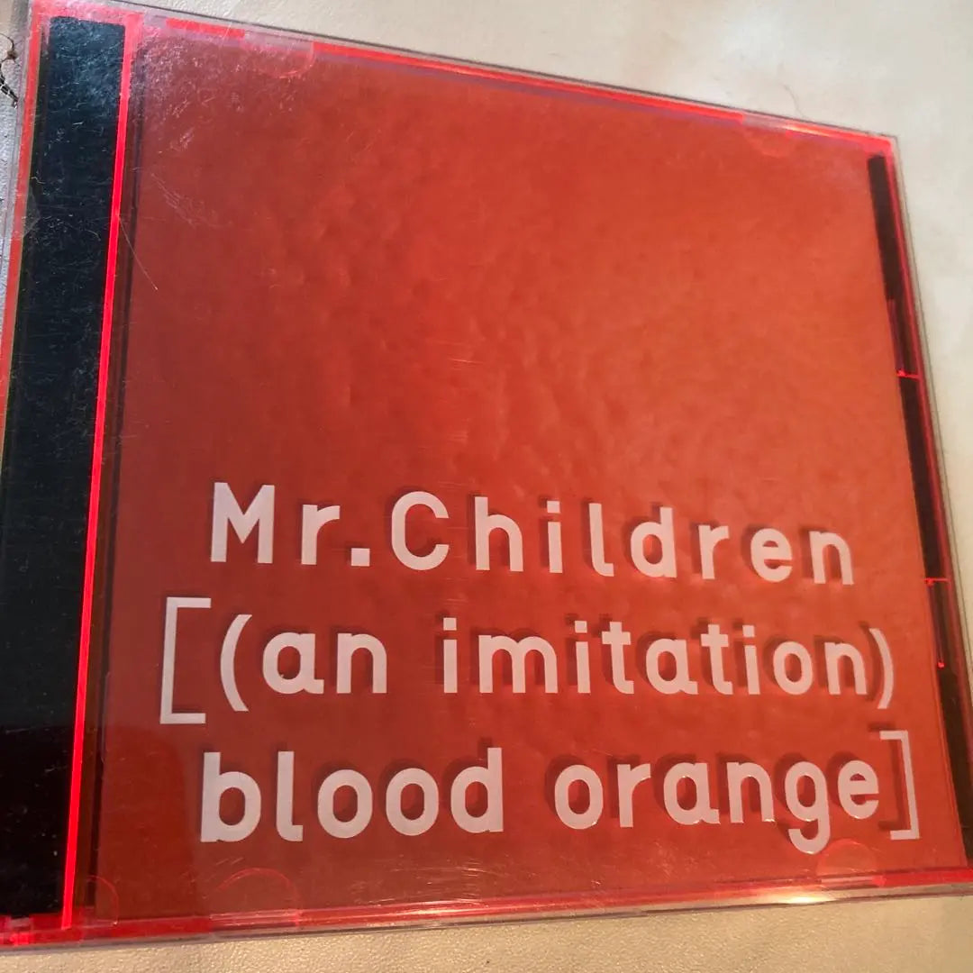 Mr.Children (una imitación) naranja sangre