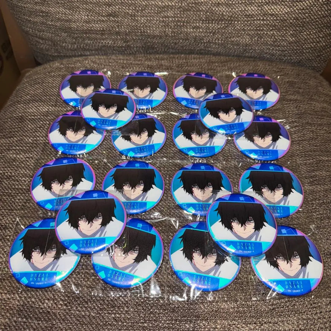 Insignia de lata Aurora de Bungo Stray Dogs, set de 20 piezas de Dazai Osamu