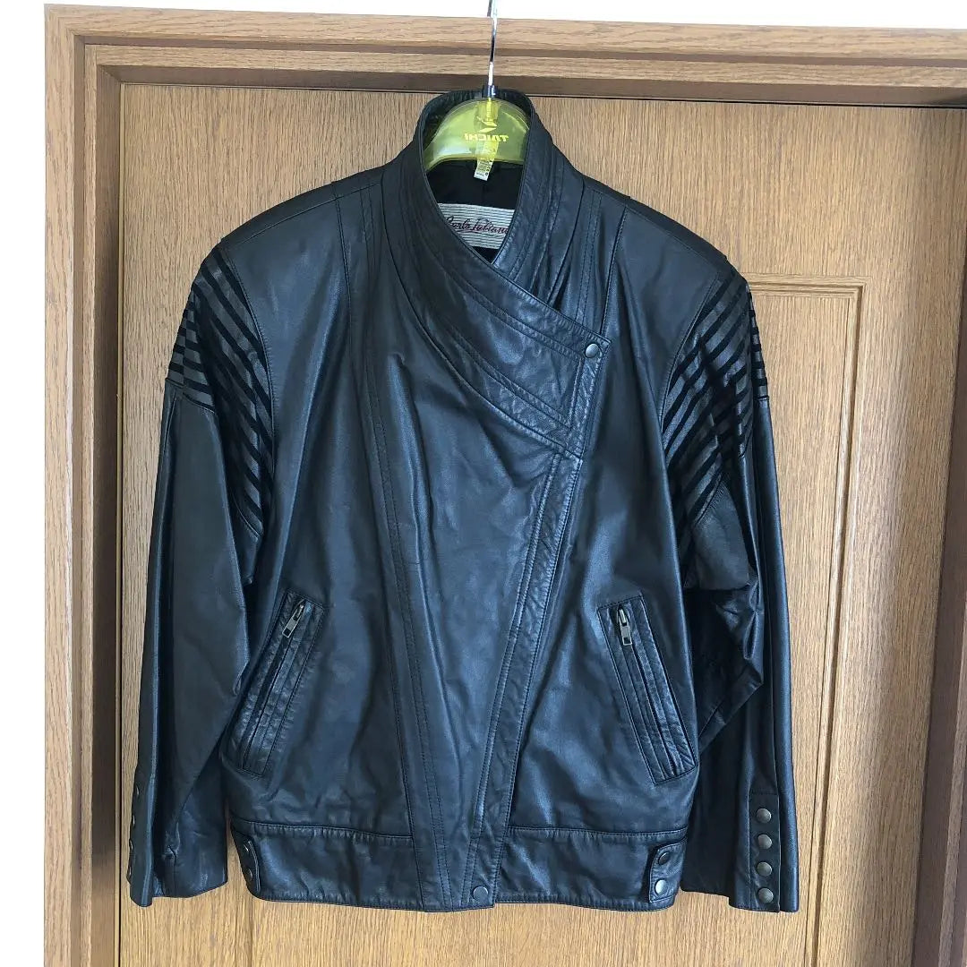 Genuine leather jacket for women, made by FABIANIL, size L