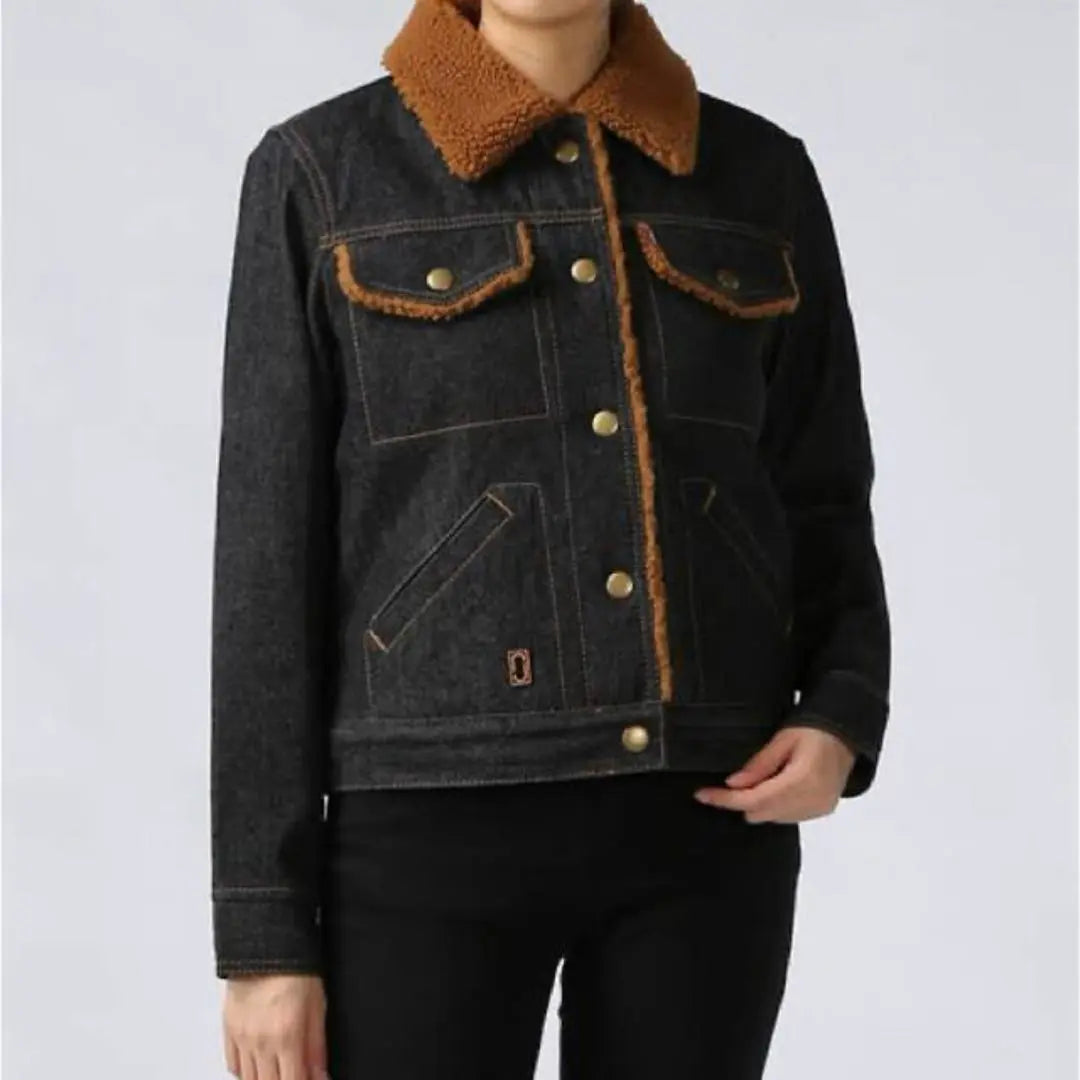 MARC JACOBS Boa Denim Jacket