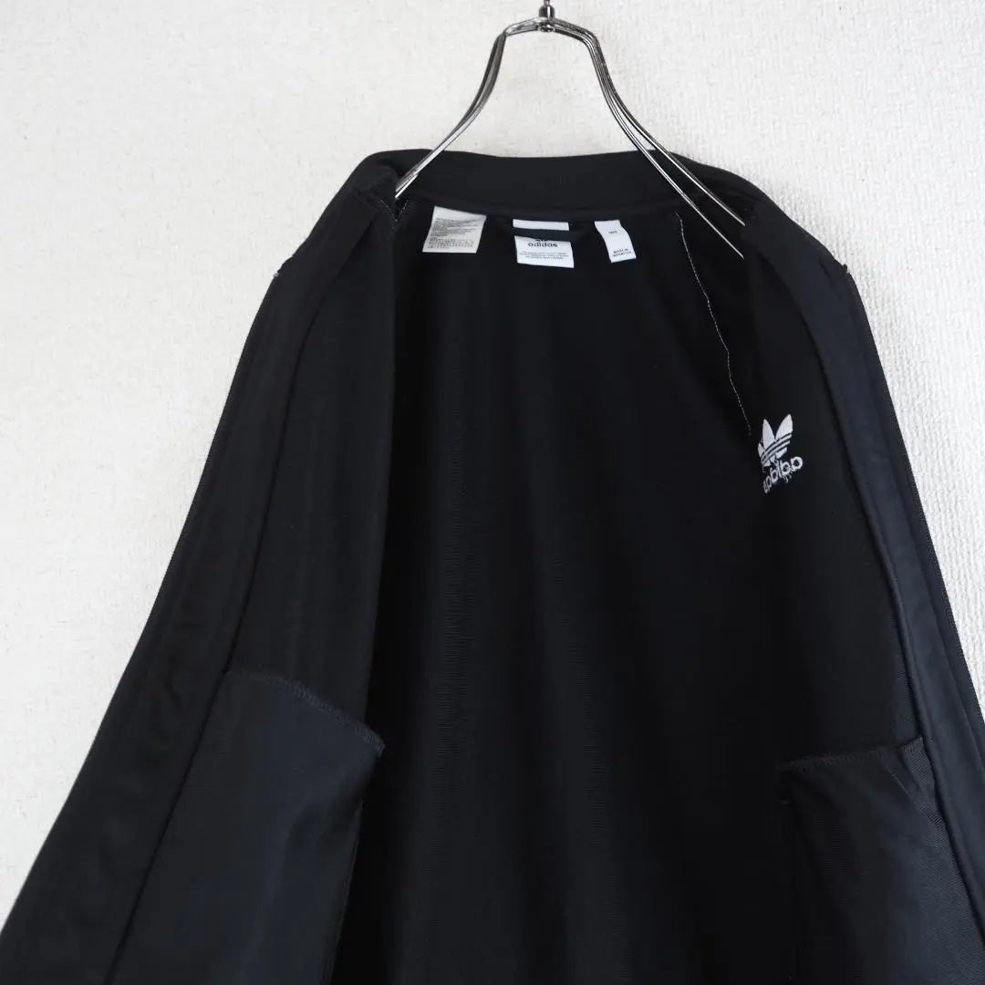 ★ Beauty ★ Adidas Jersey Black 160 Track Jacket Stripe | ★美品★アディダス　ジャージ　黒　160　トラックジャケット　ストライプ