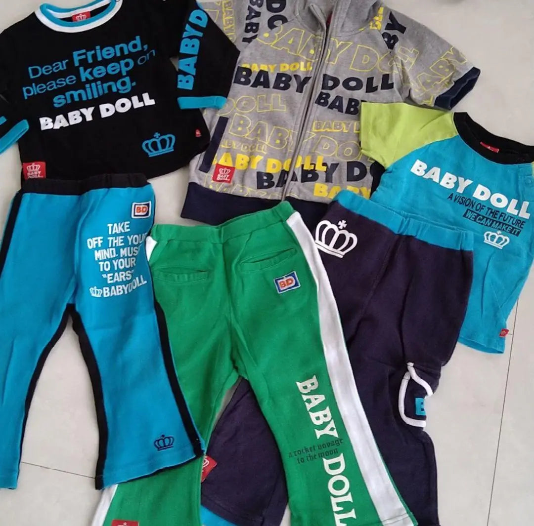 Baby Doll T -shirt and pants set | BABY DOLL Tシャツとパンツセット