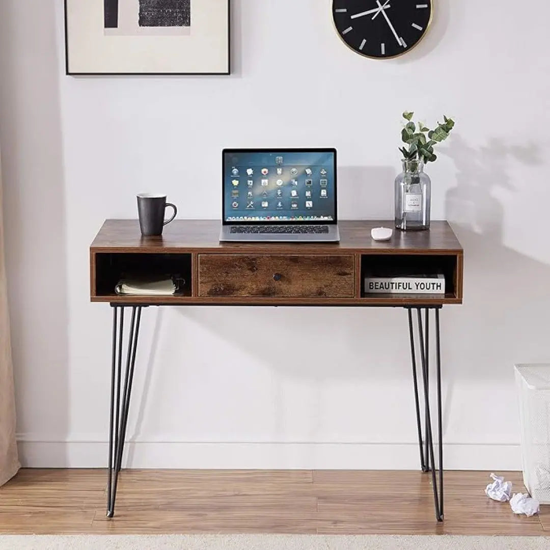 New and unused ⭐️ Computer desk Modern design Antique look New life