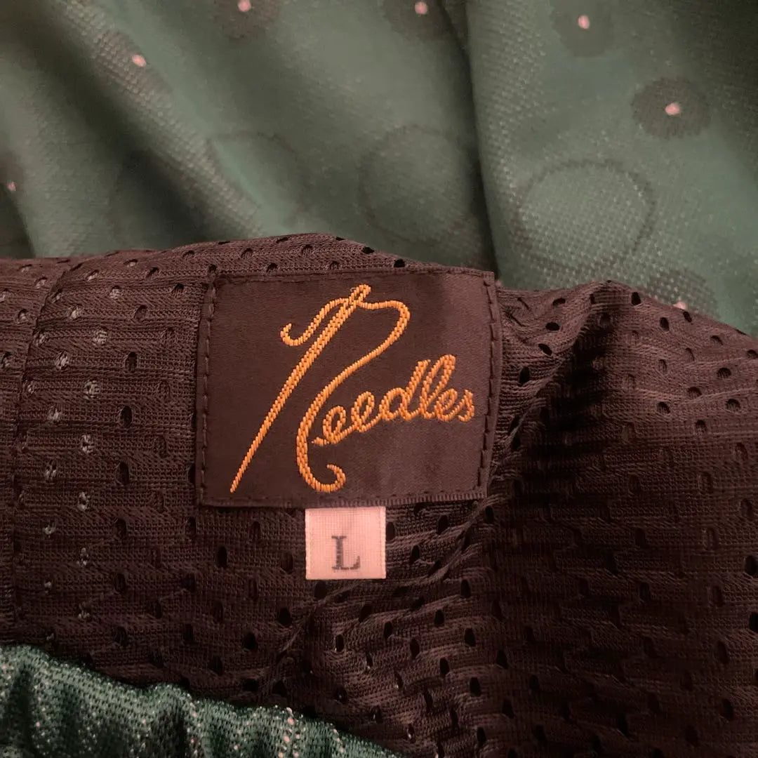 [New] Needles Track Pants Straight All-over Green Size L