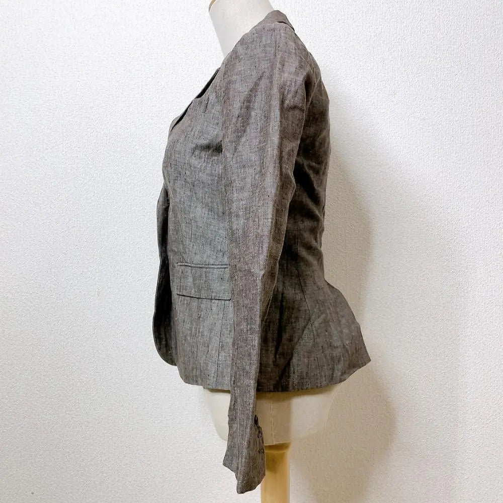 [Good condition] Banana Republic Casual Beautiful Linen Tailored Jacket