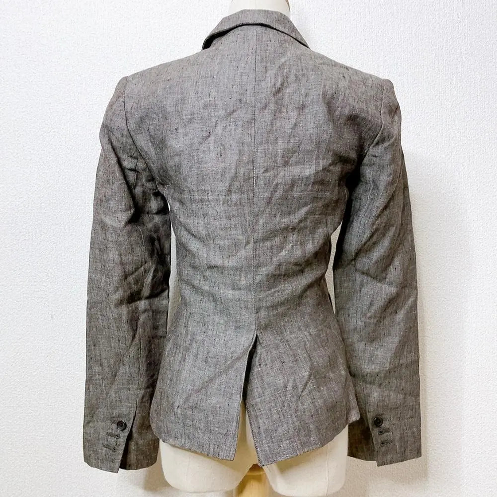 [Good condition] Banana Republic Casual Beautiful Linen Tailored Jacket