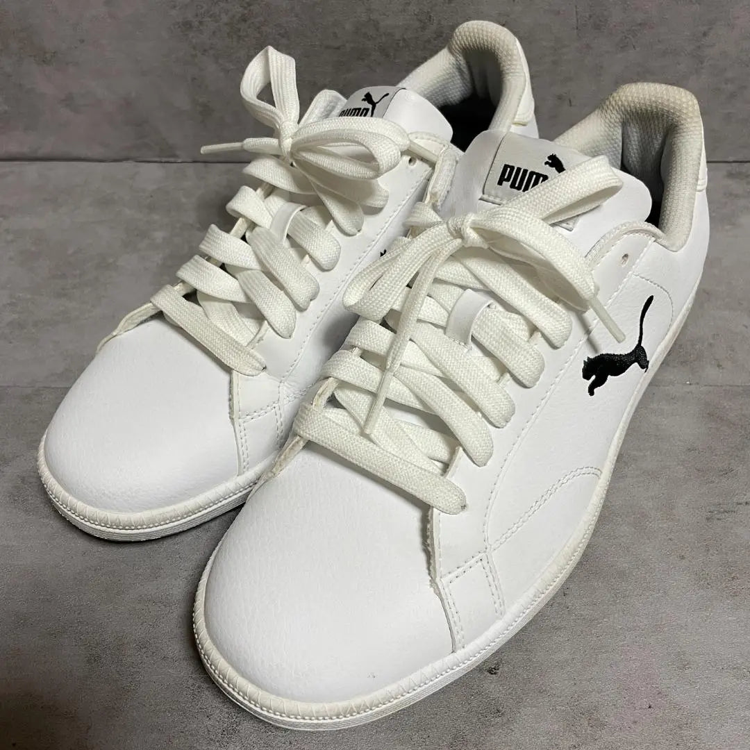 [Puma] (26) Smash Cat Sneakers White