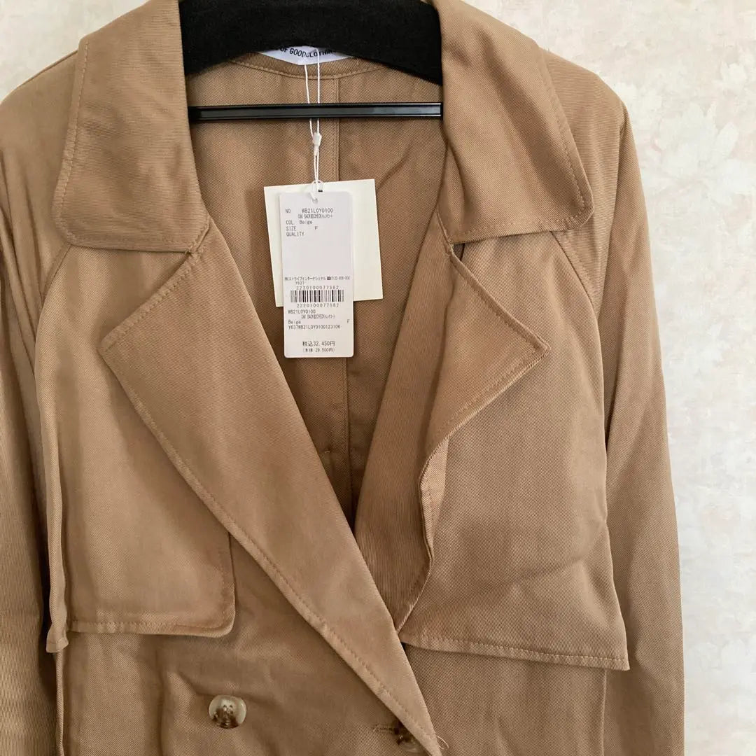 New unused GARAGE OF GOOD CLOTHING Trench coat