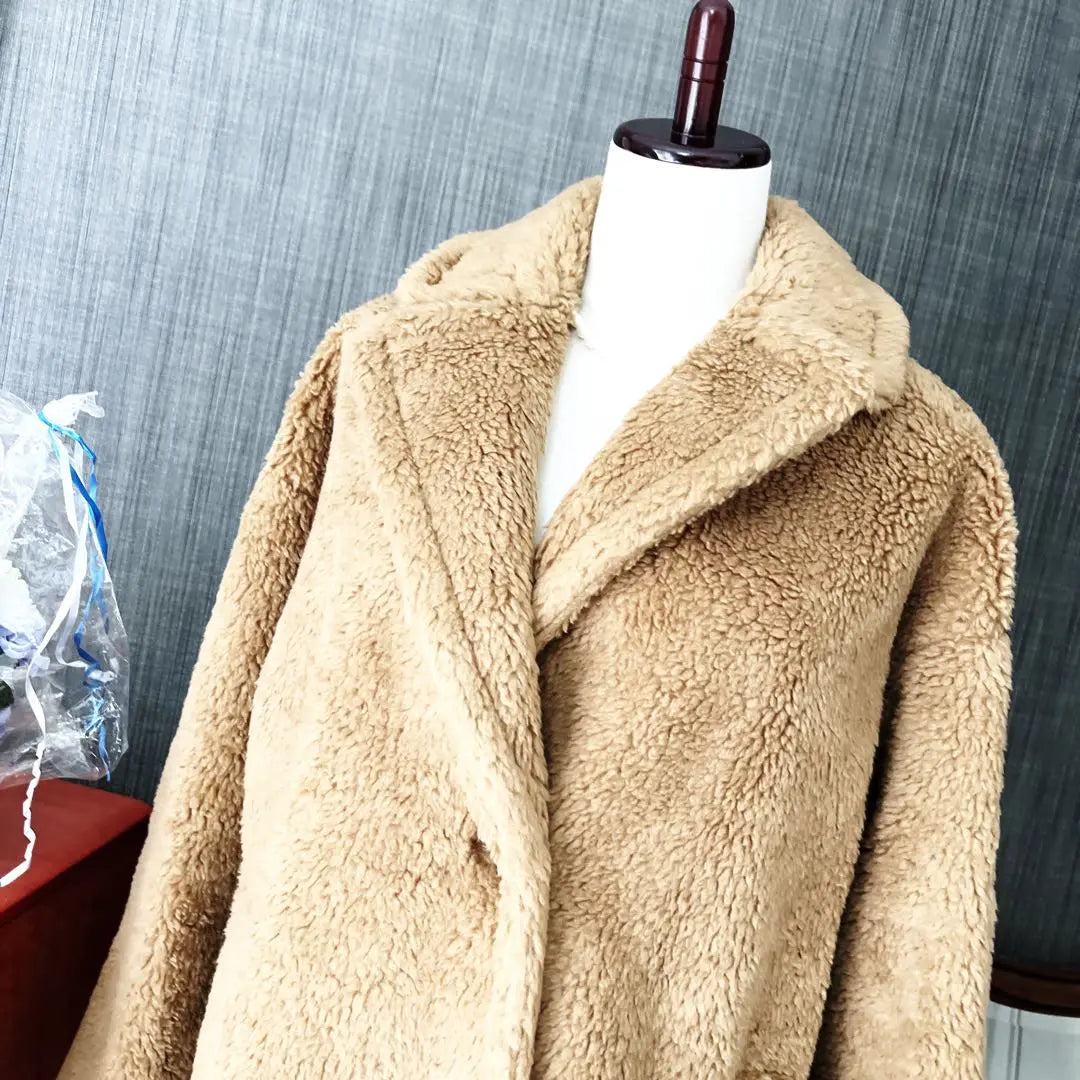 Great condition Maxmará Maxmará Weekend Coat Bear Boa Teddy