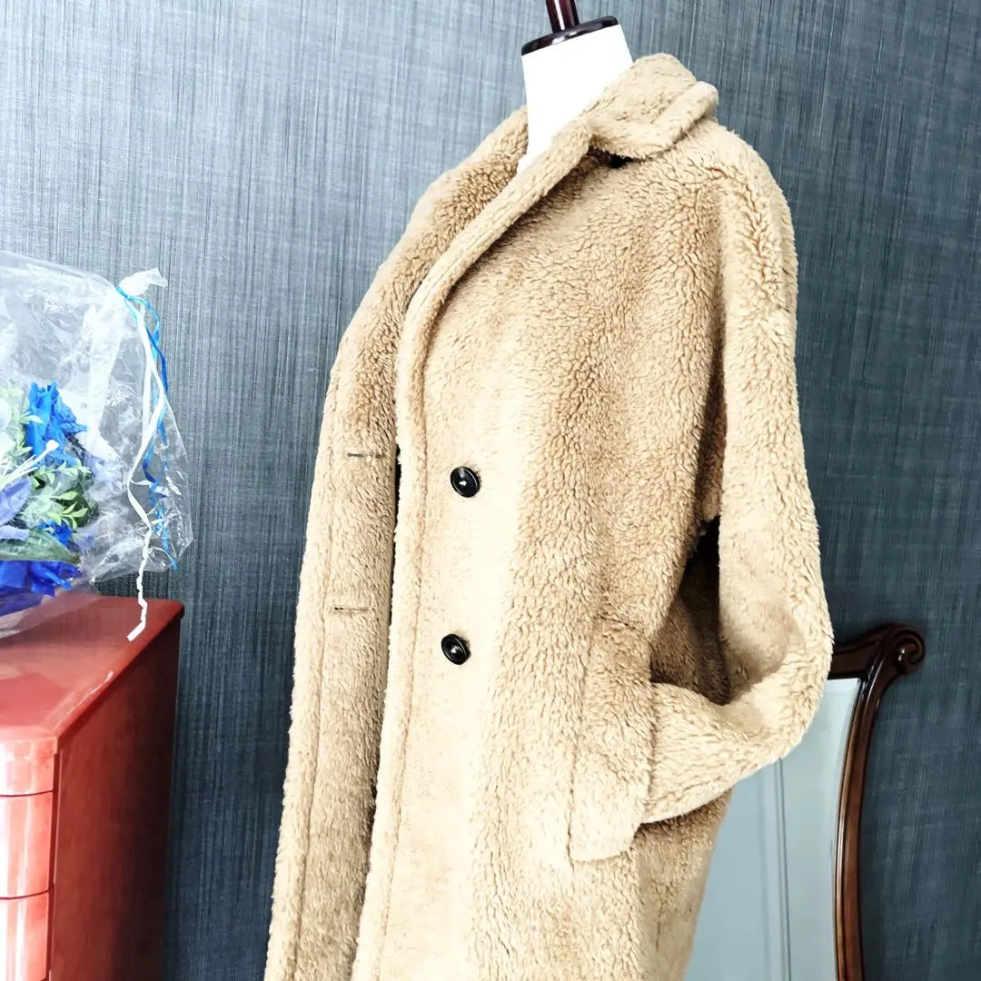 Great condition Maxmará Maxmará Weekend Coat Bear Boa Teddy