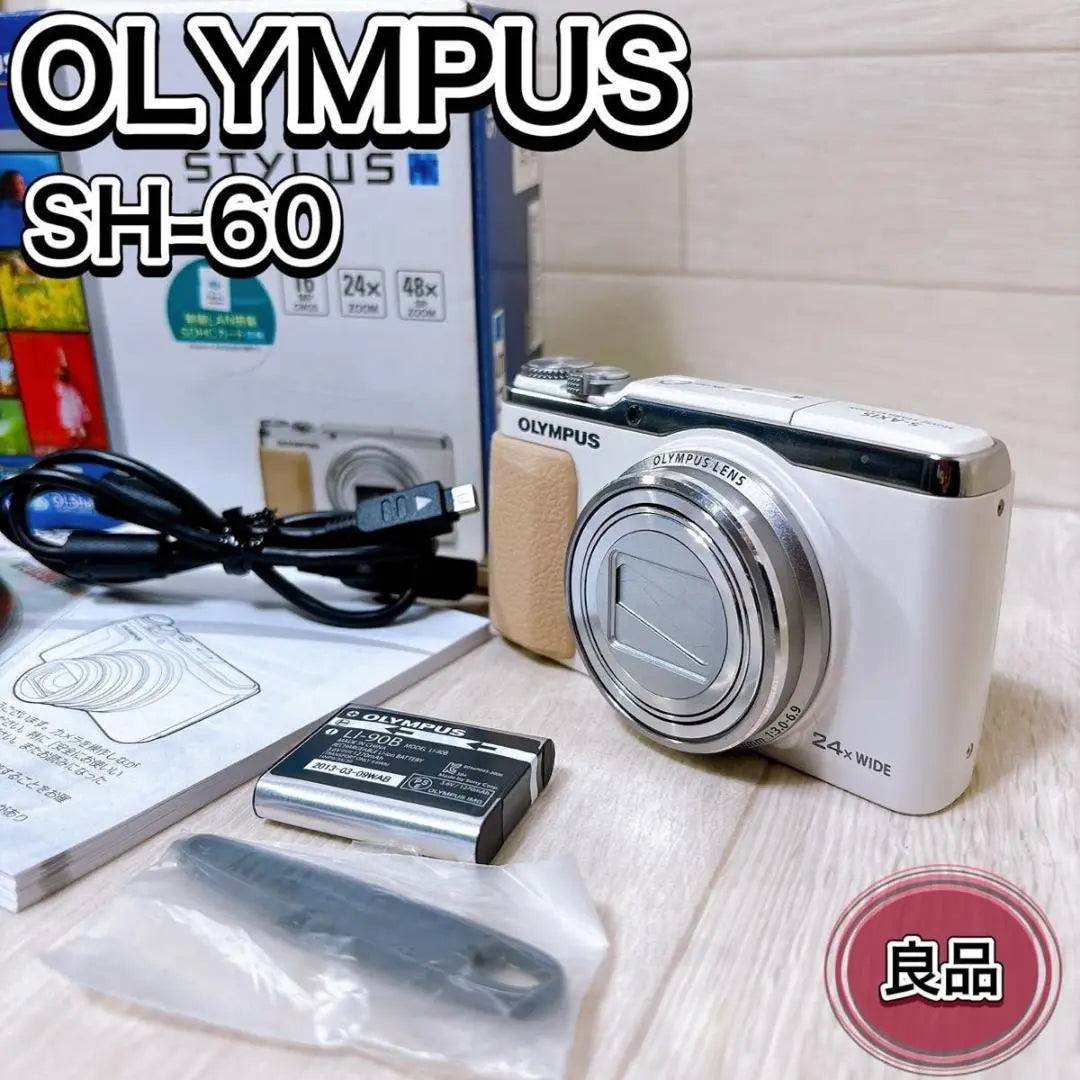 OLYMPUS Compact Digital Camera STYLUS SH-60