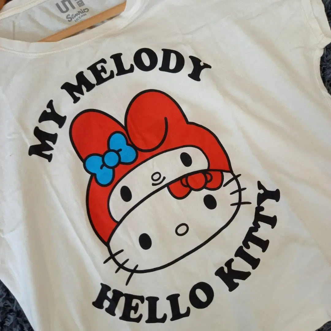 ✨UNIQLO✨UNIQLO♡Sanrio♡Camiseta de personaje♡My Melo♡Hello Kitty(S)