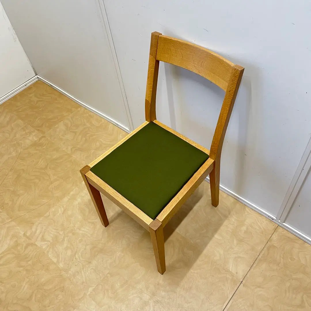 Seat Reupholstery MUJI Oak Chair ② Chair Chair Nordic Style | 座面張替 無印良品 オーク材チェア② 椅子 イス いす チェア 北欧スタイル