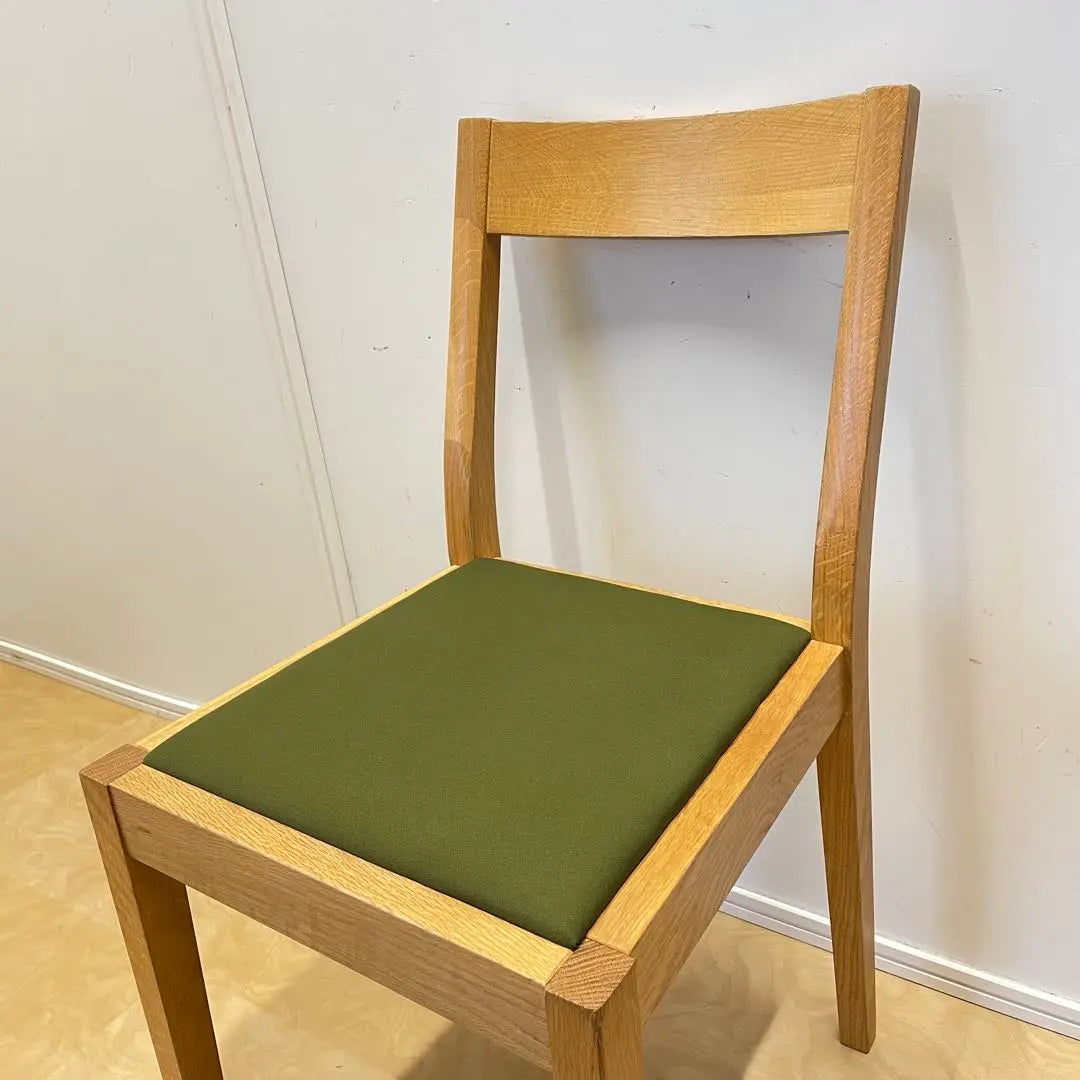 Seat Reupholstery MUJI Oak Chair ② Chair Chair Nordic Style | 座面張替 無印良品 オーク材チェア② 椅子 イス いす チェア 北欧スタイル