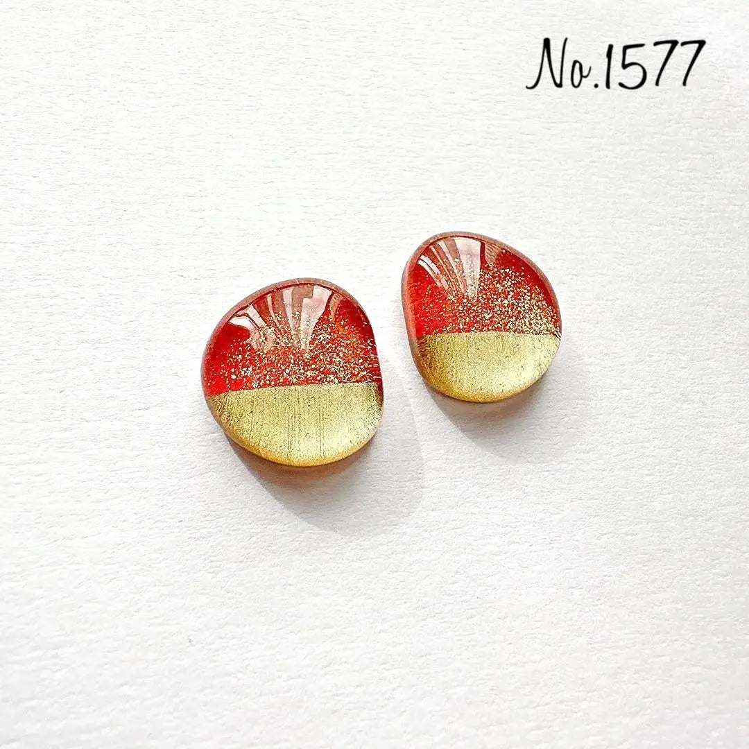 No.1577 Resin Earrings Resin Earrings Handmade Earrings