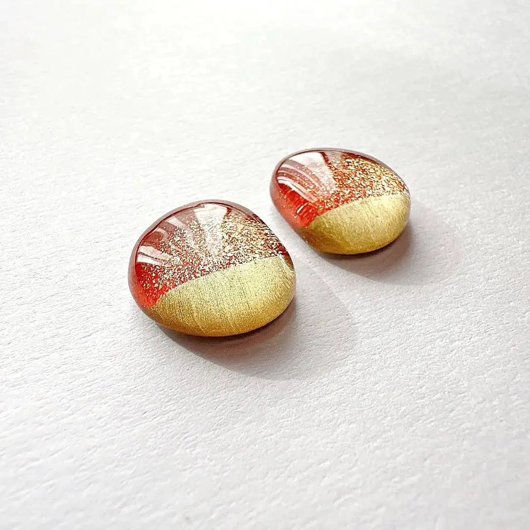 No.1577 Resin Earrings Resin Earrings Handmade Earrings