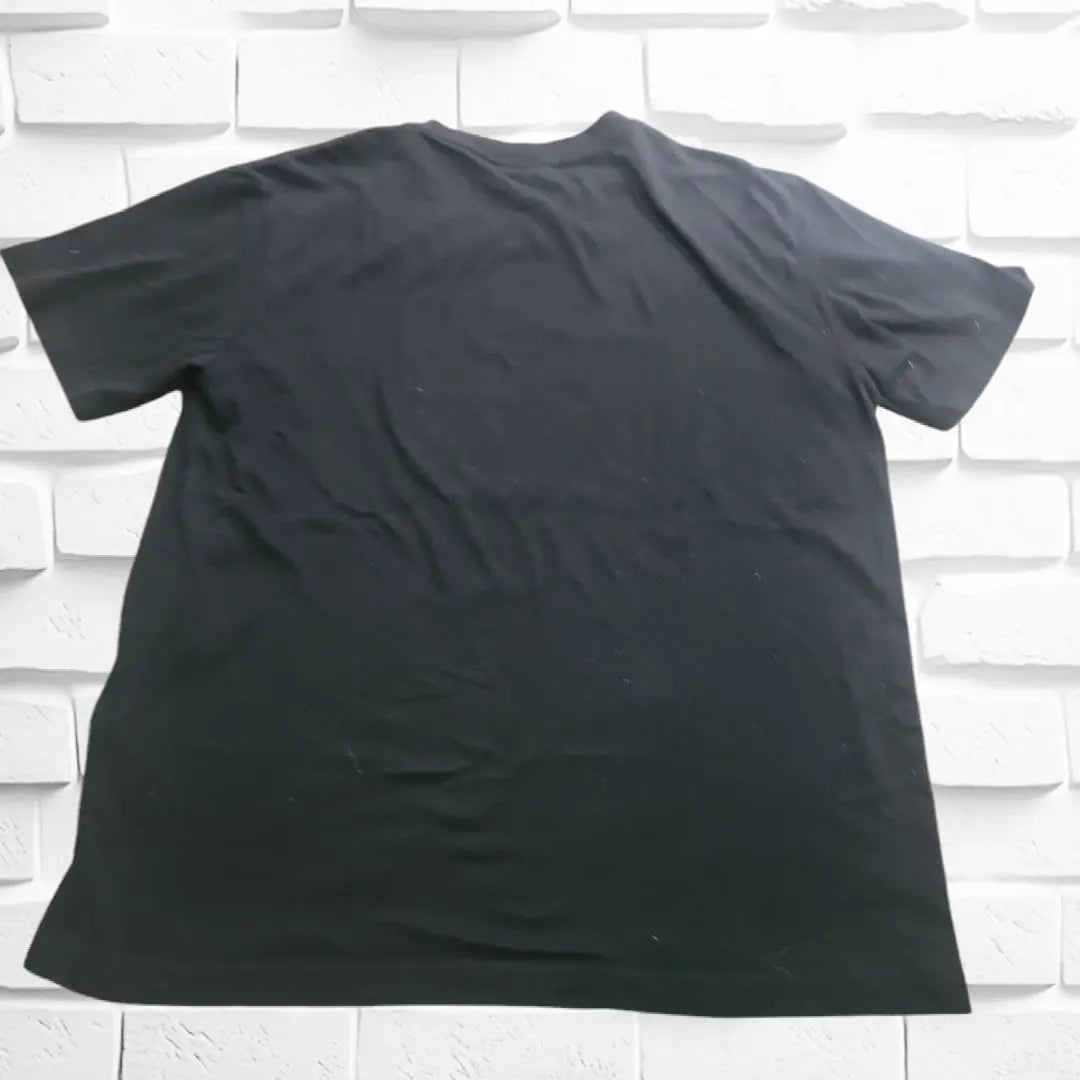 [DICKEYS] Dickies Black logo graphic T -shirt M used clothes