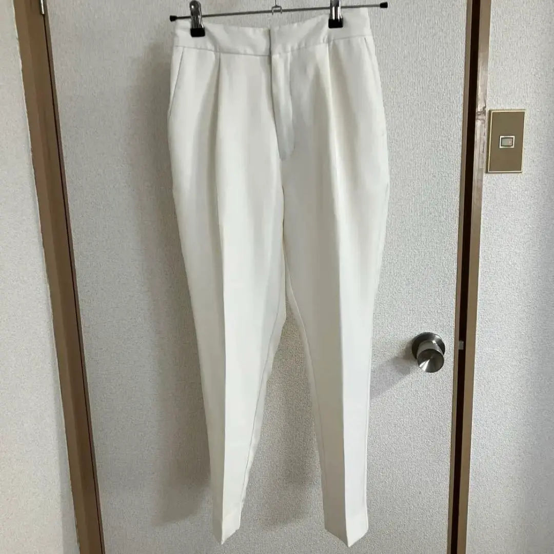 JEANASIS White Tapered Pants Size F