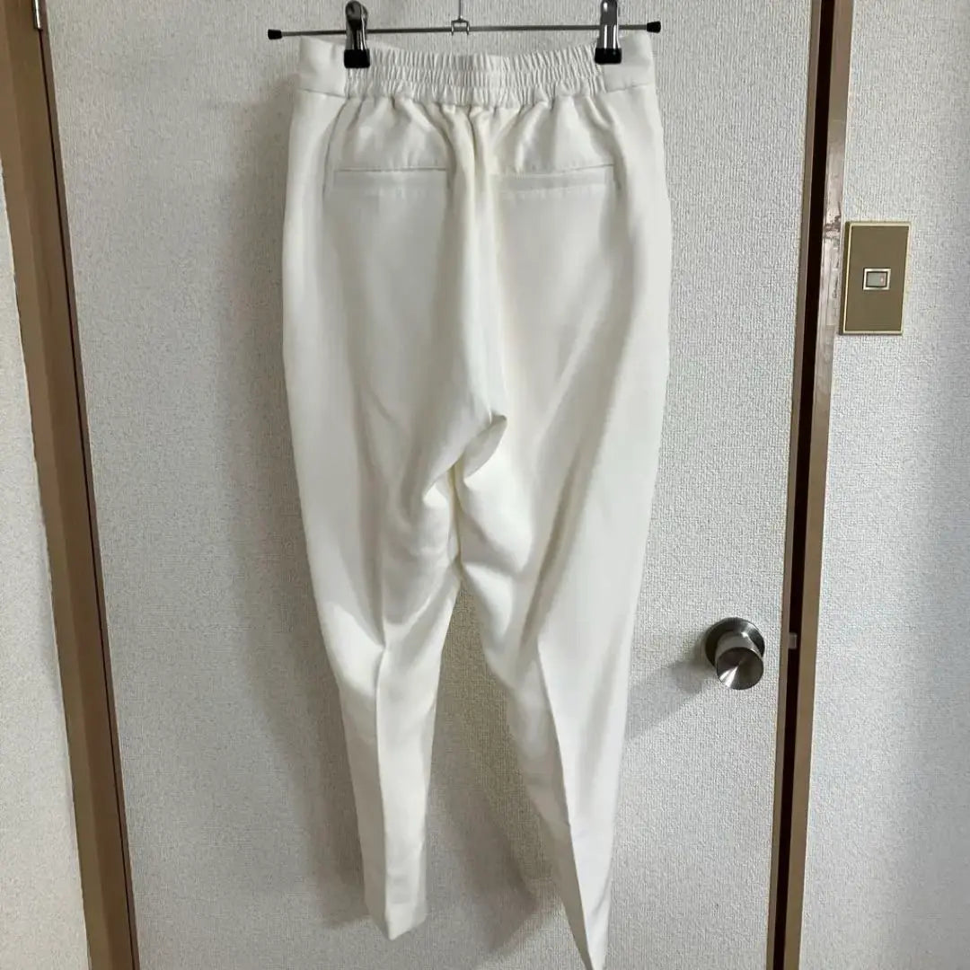 JEANASIS White Tapered Pants Size F