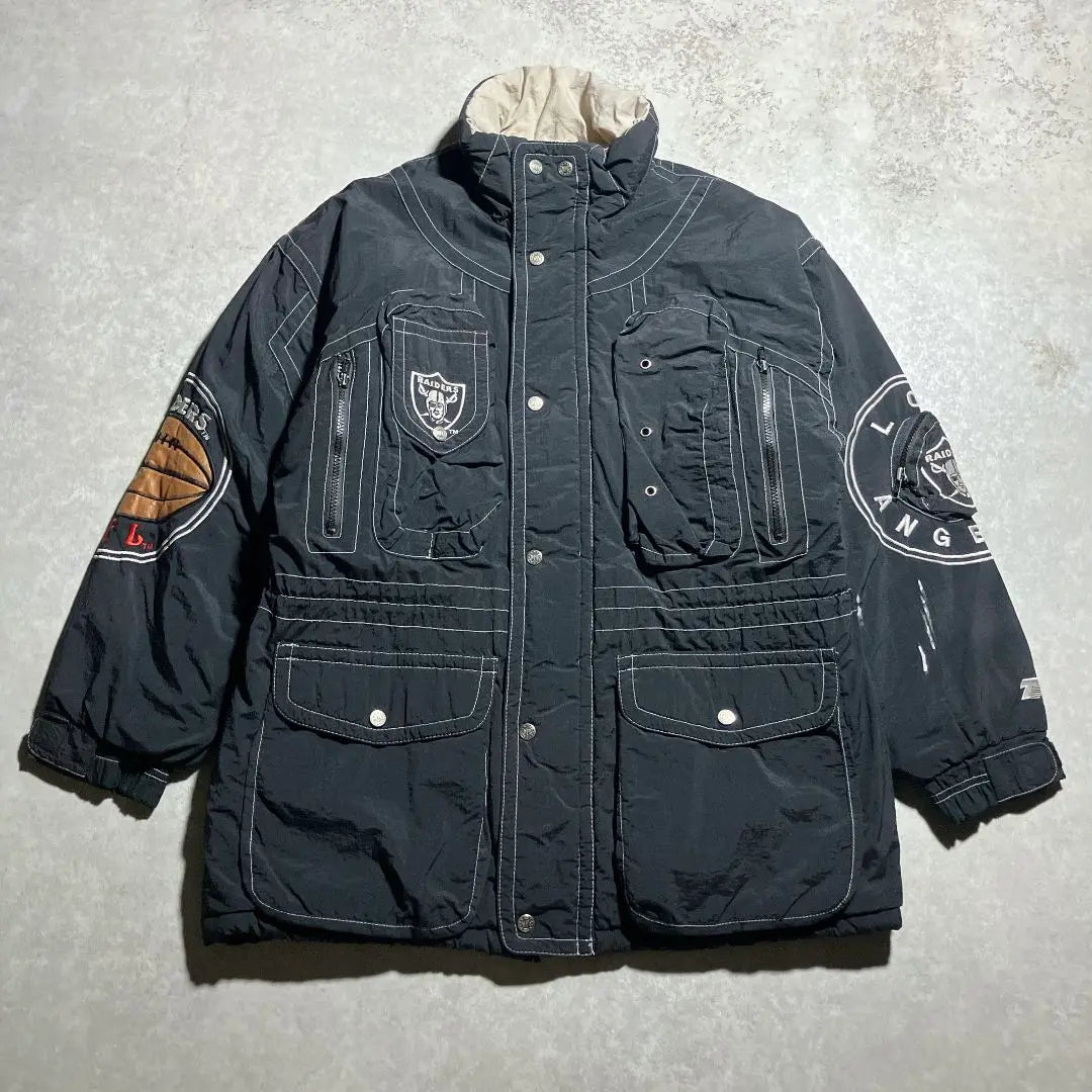 archive NFL RAIDERS nylon jacket black