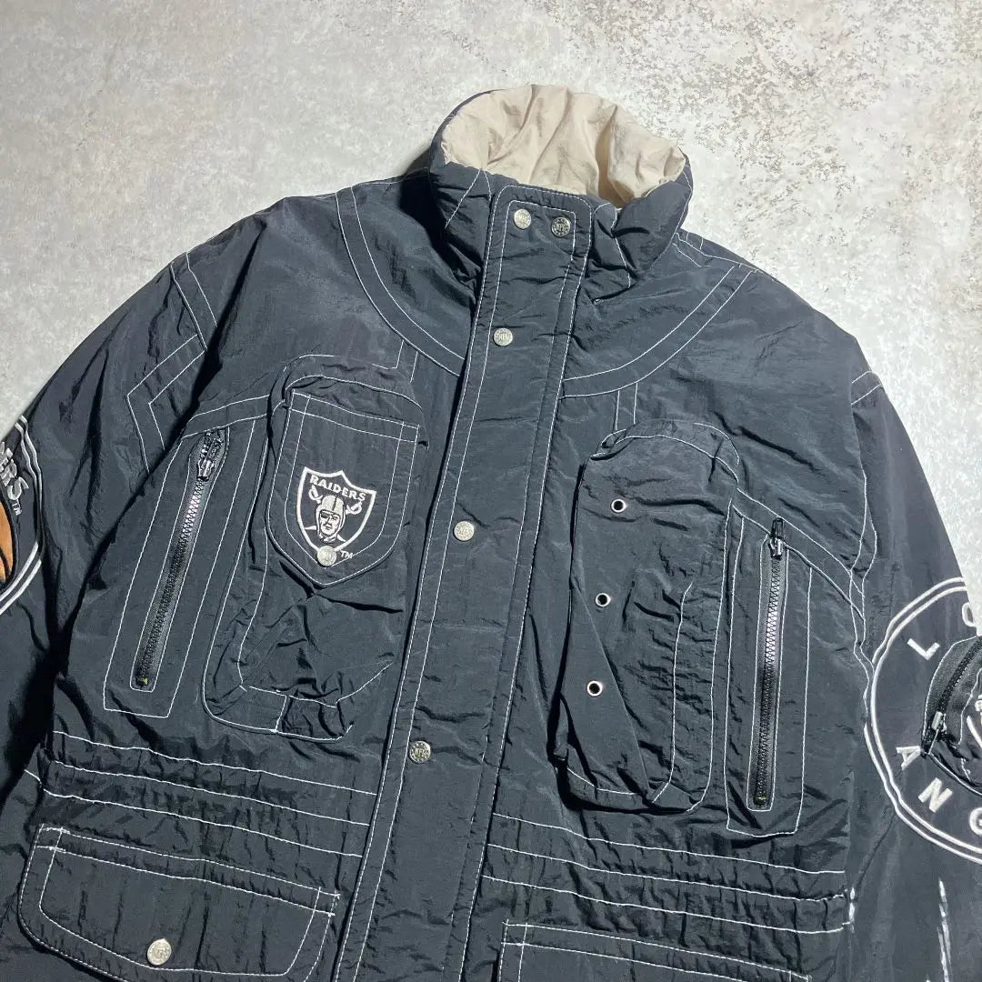 archive NFL RAIDERS nylon jacket black