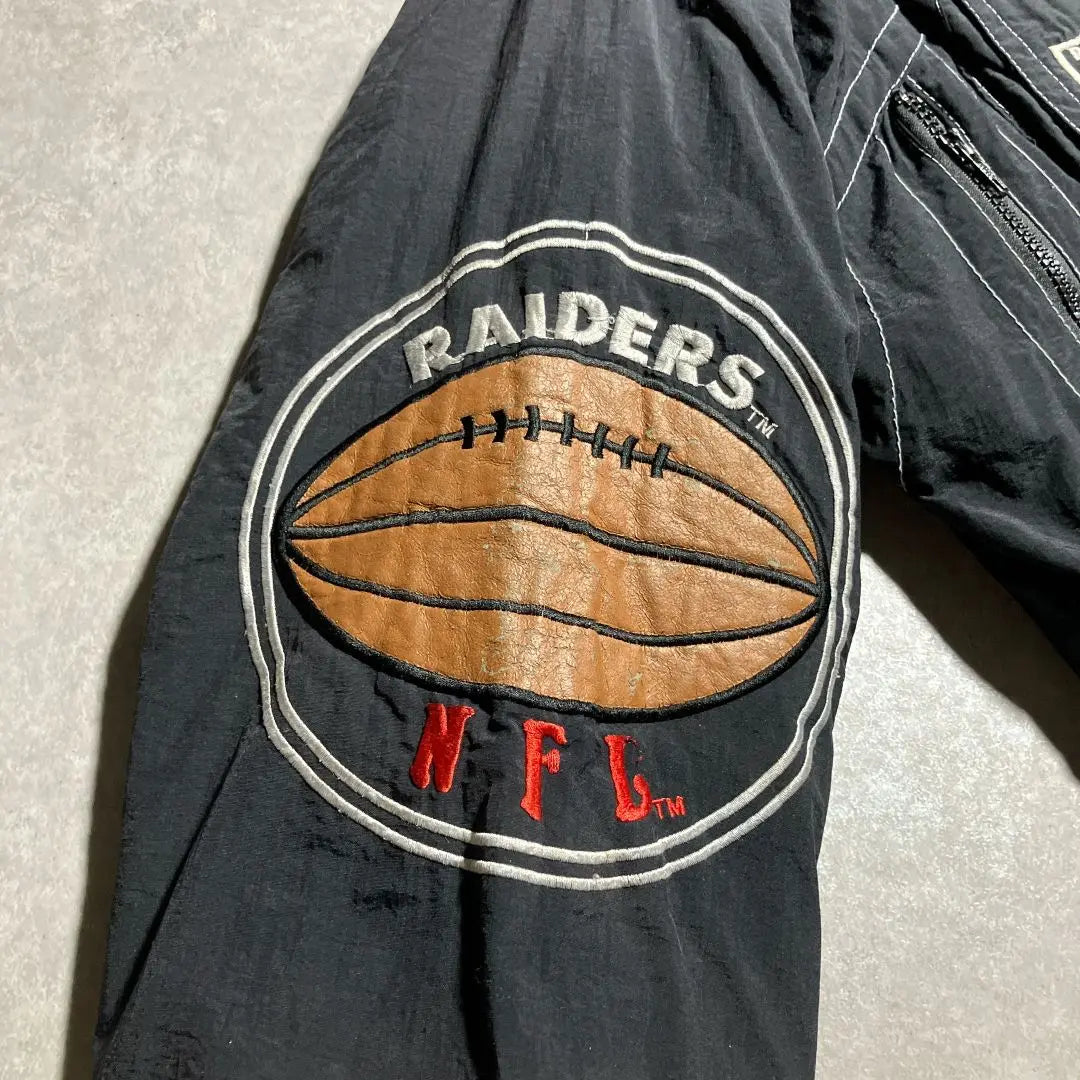 archive NFL RAIDERS nylon jacket black